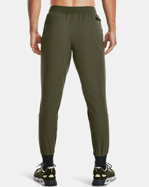 Men's UA Unstoppable Joggers in Green image number 1